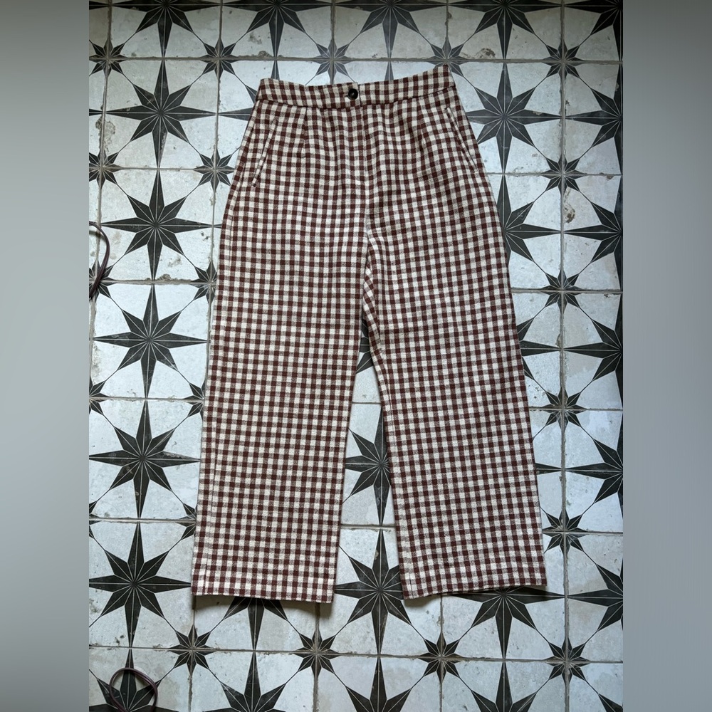 Sézane Martin Crop Trouser Sz 40